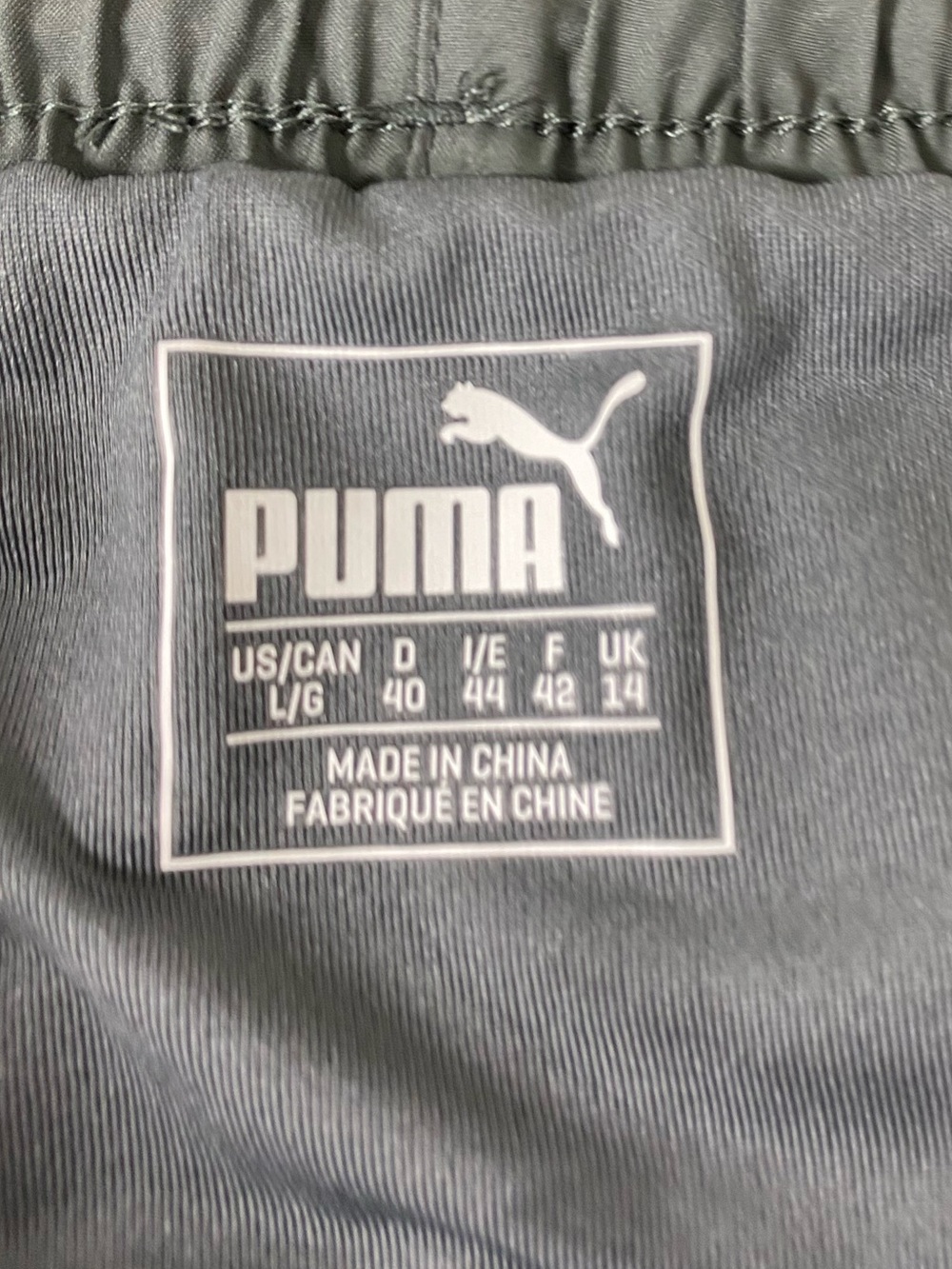 PUMA Women’s Running Shorts Gray Pink Trim Size Large Workout Shorts - Picture 6 of 10